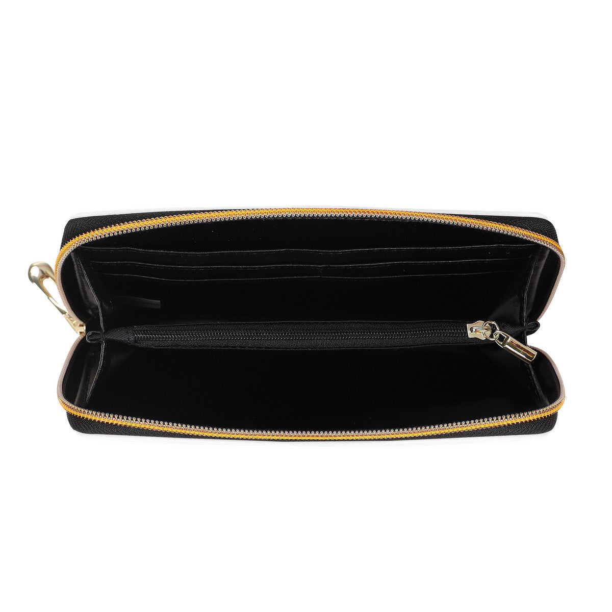 DonRucci Gold Logo Purse Clutch Bag