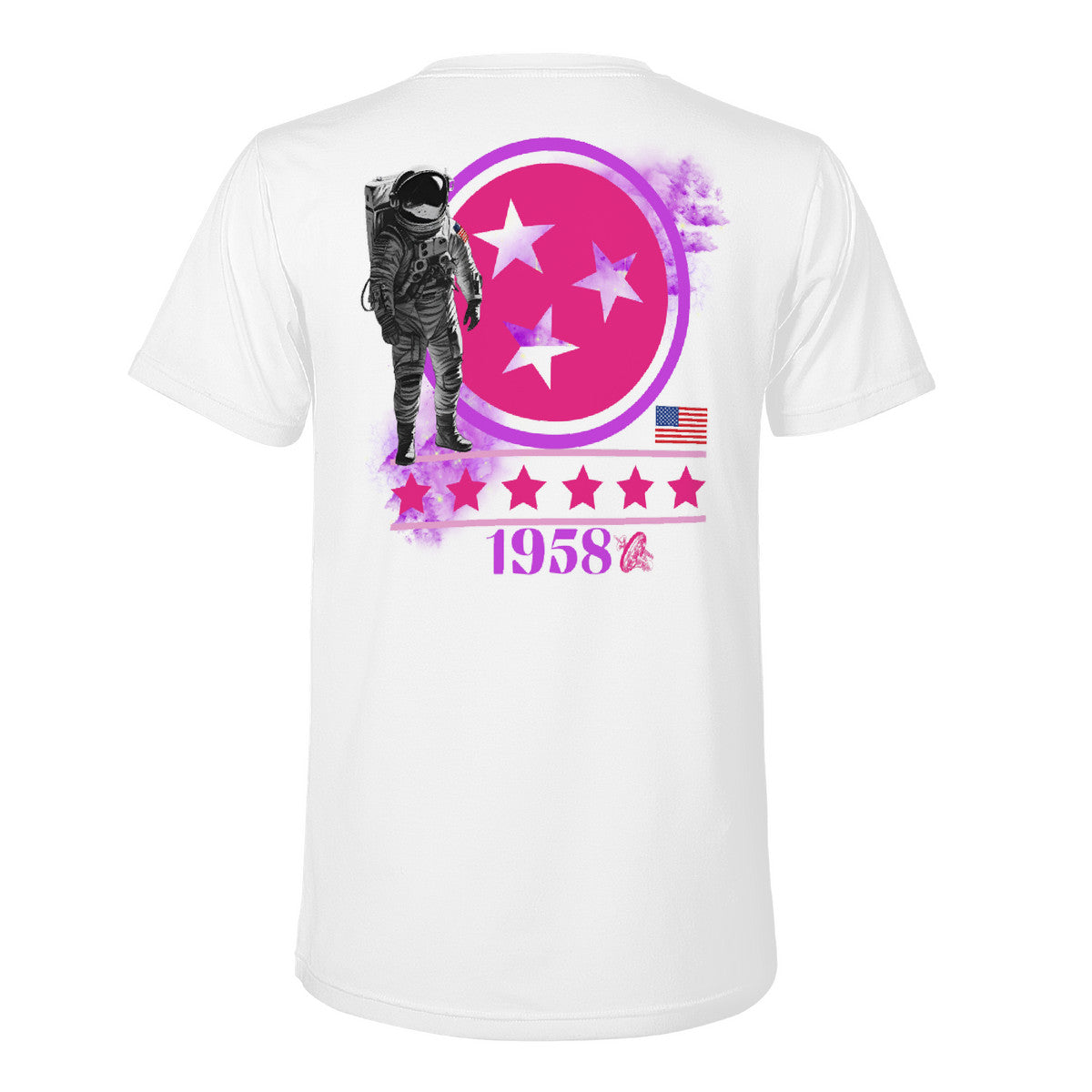 Women's (White) National Aeronautics Tee