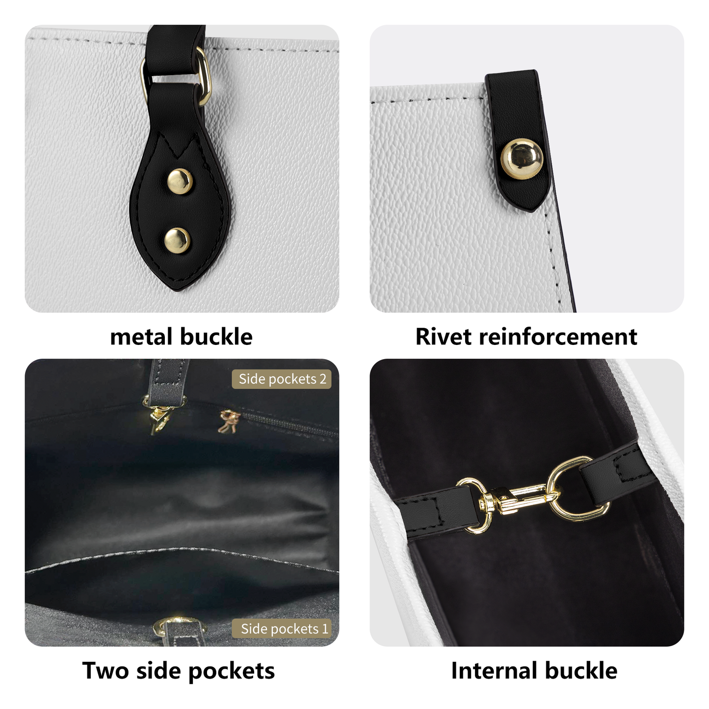 DonRucci Luxury Women Bag - Black