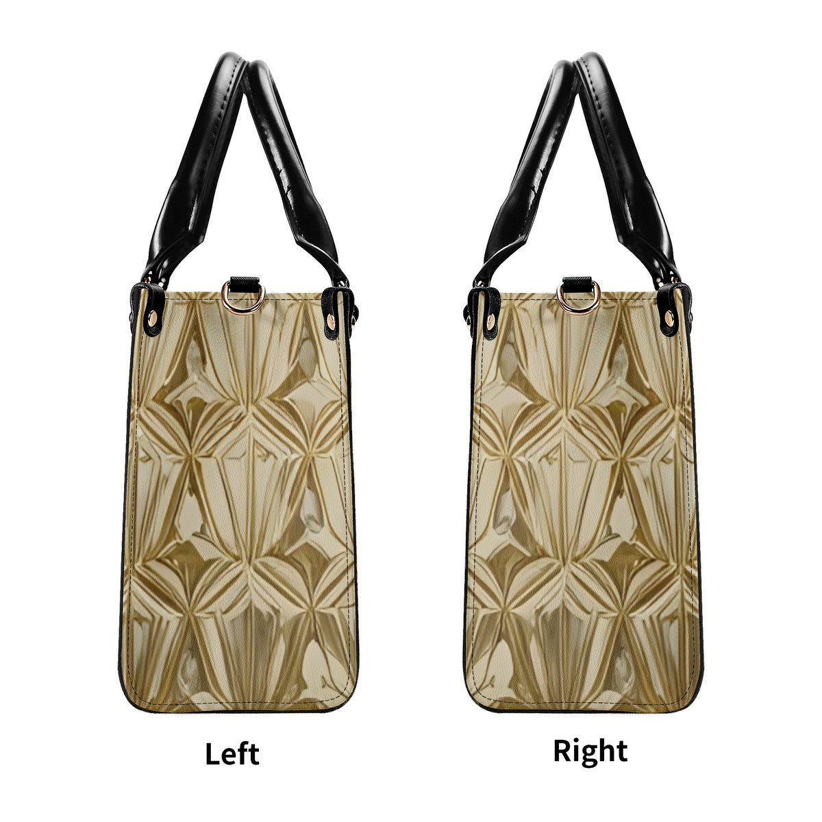 DonRucci Gold pattern designed Leather purse