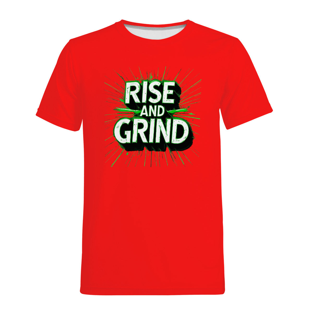 Rise & Grind T-Shirt- Red