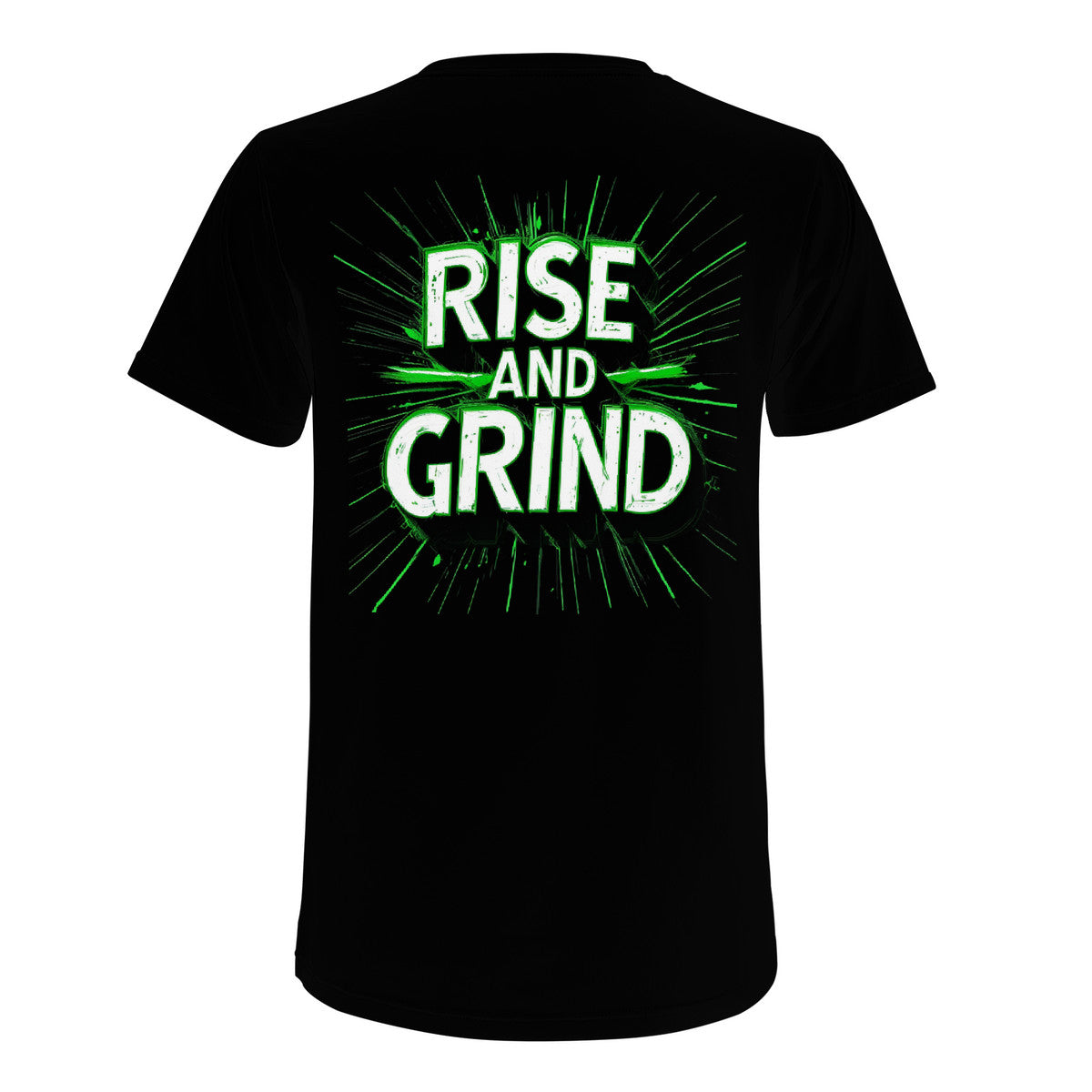 Rise & Grind T-Shirt- Black