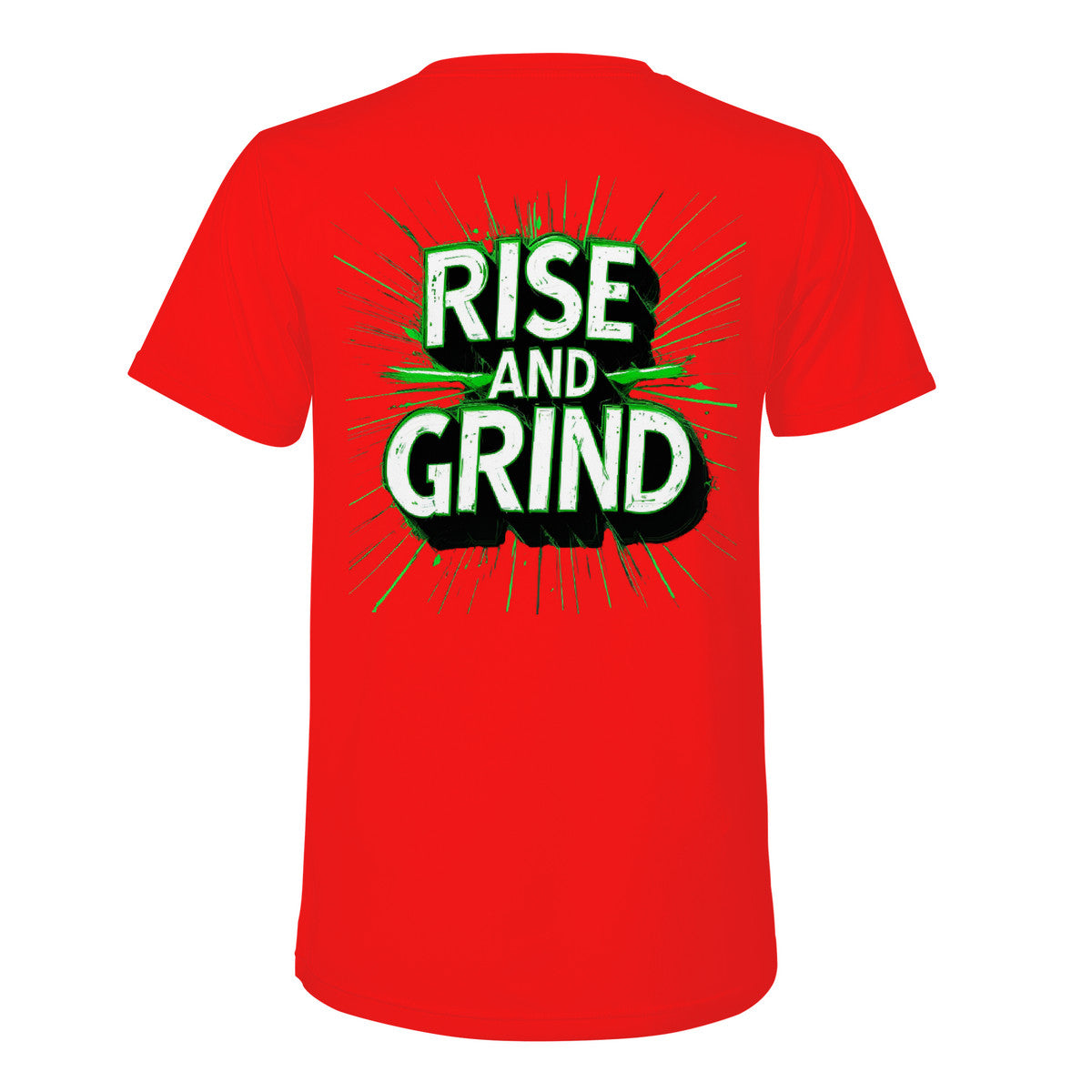 Rise & Grind T-Shirt- Red