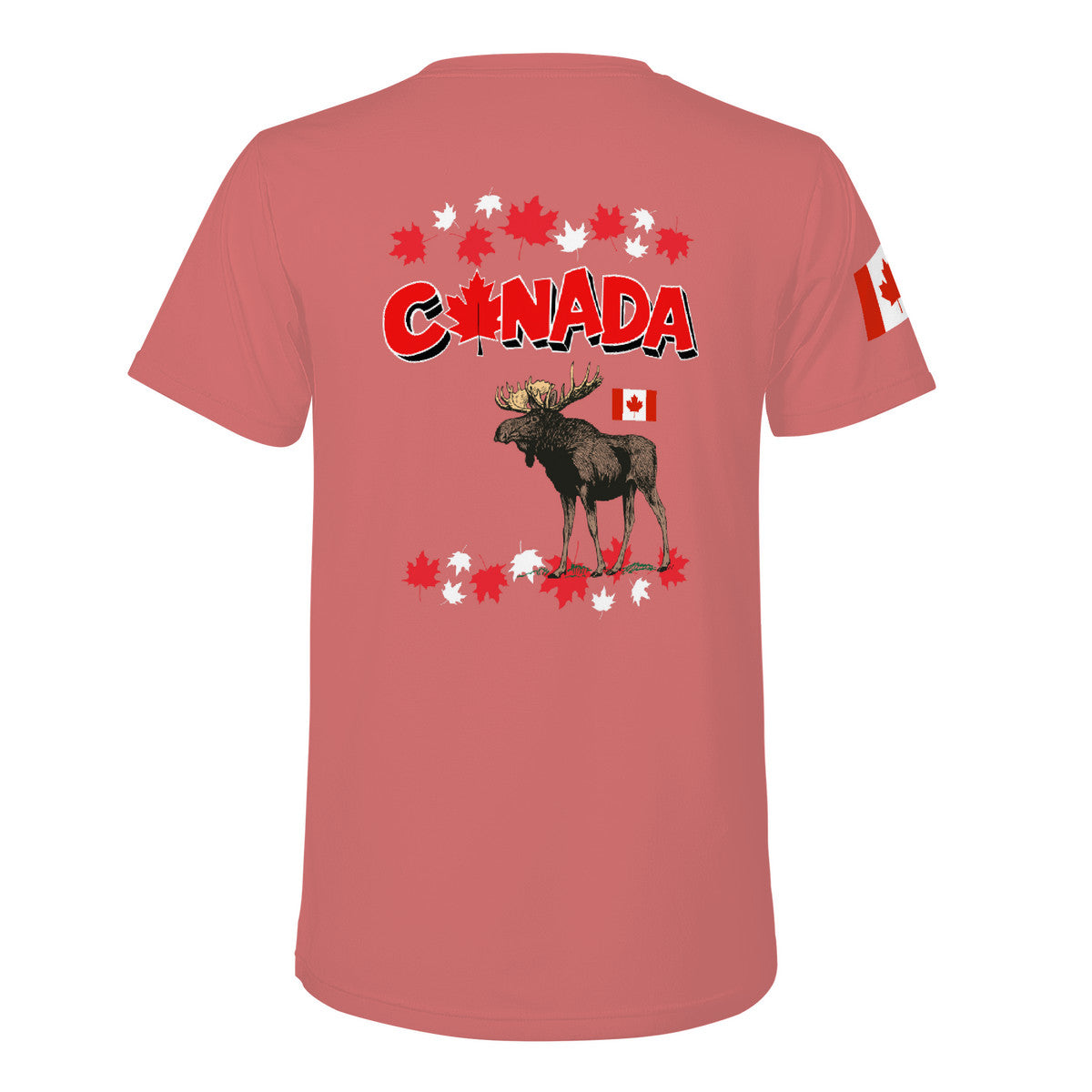 Loving Canada Travel - T-Shirt- Matte Fuchsia