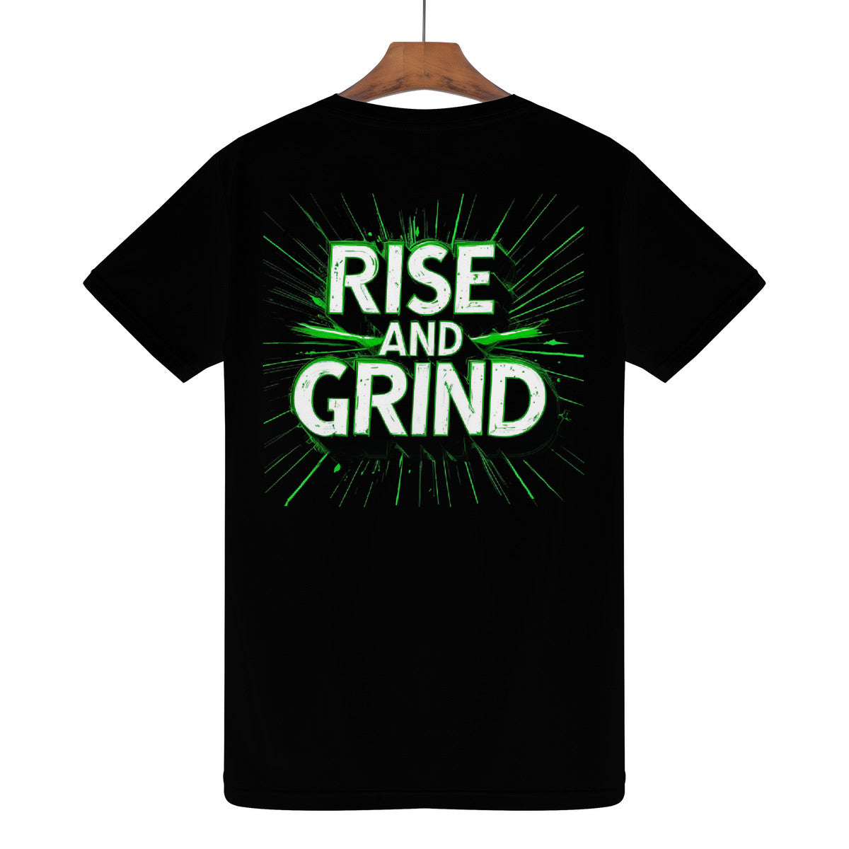 Rise & Grind T-Shirt- Black