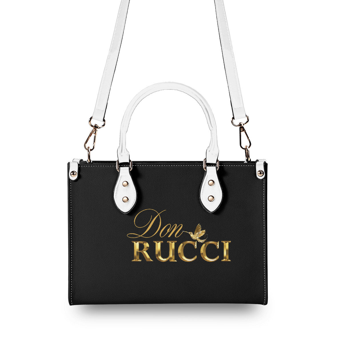 DonRucci Gold pattern designed Leather purse