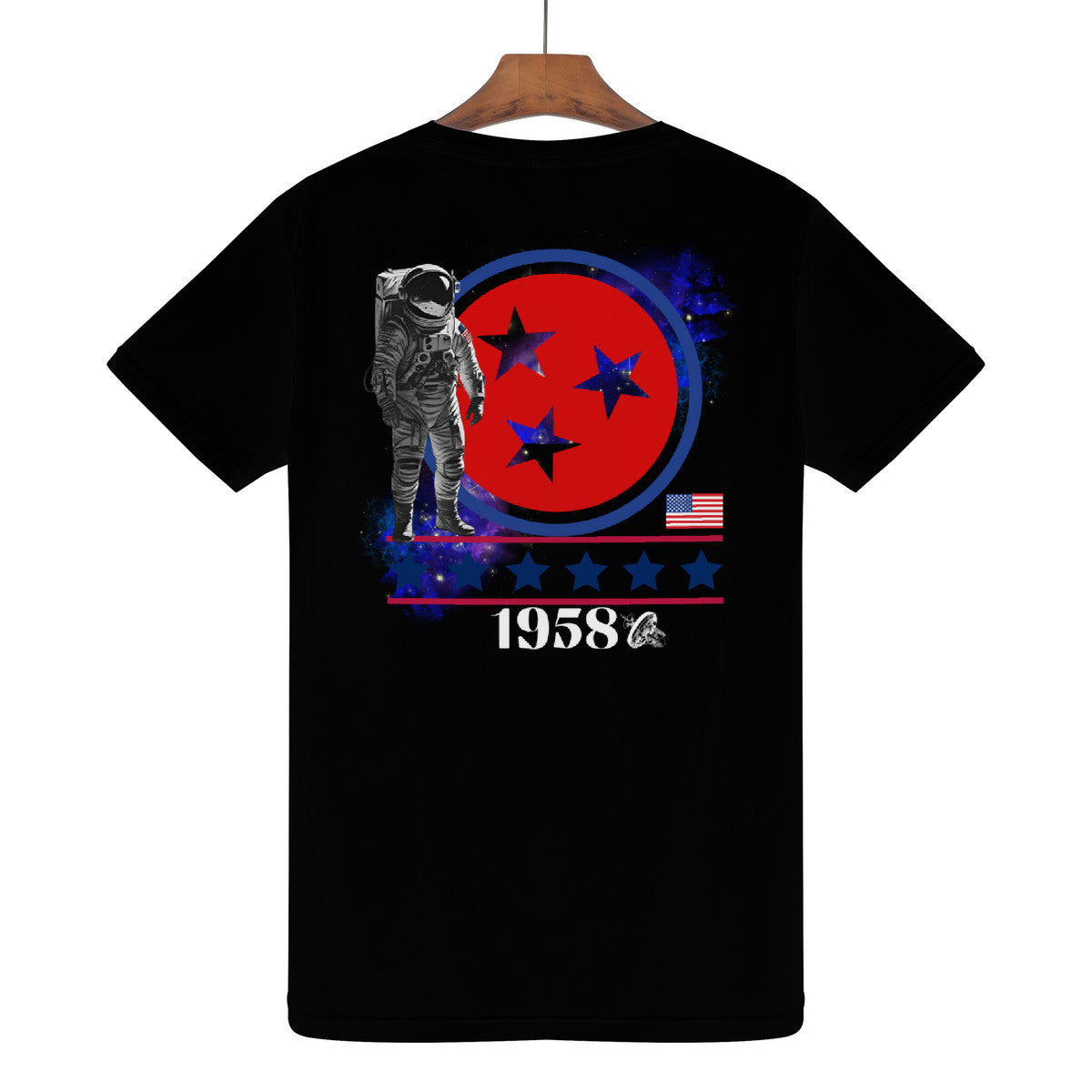 Mens (Black) National Aeronautics T-Shirt