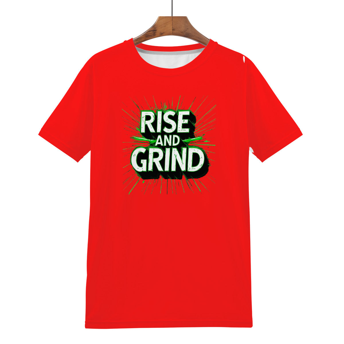 Rise & Grind T-Shirt- Red