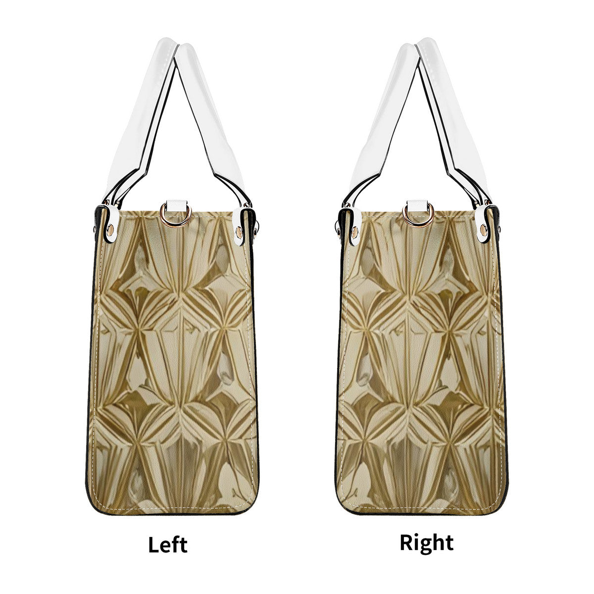 DonRucci Gold pattern designed Leather purse