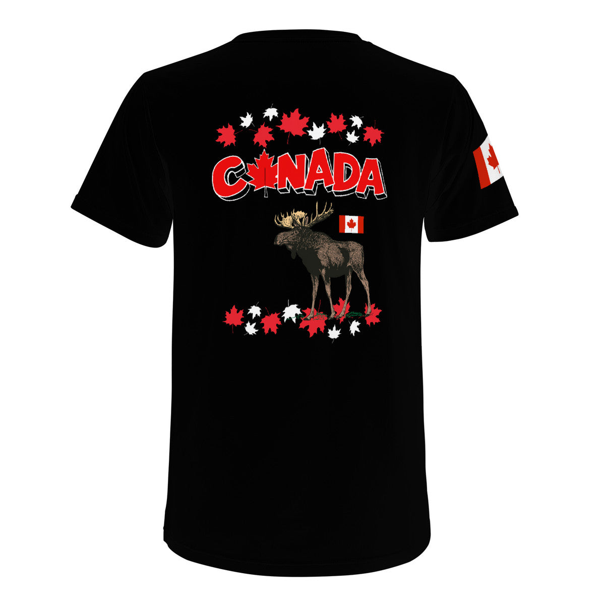 Loving Canada - Travel T-Shirt Black