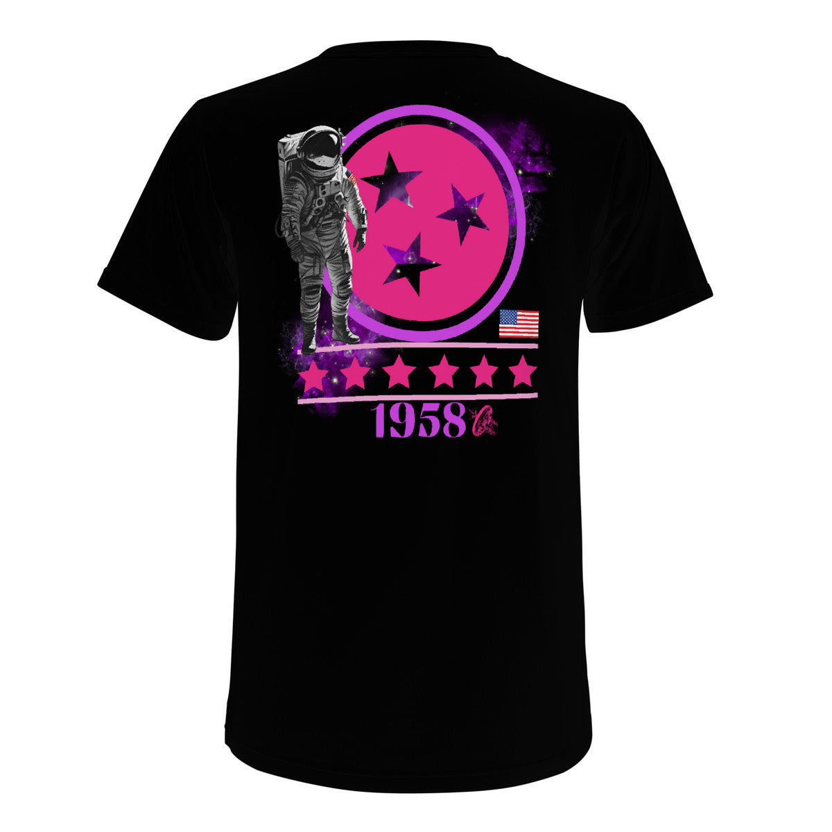 Women's (Black) National Aeronautics Tee