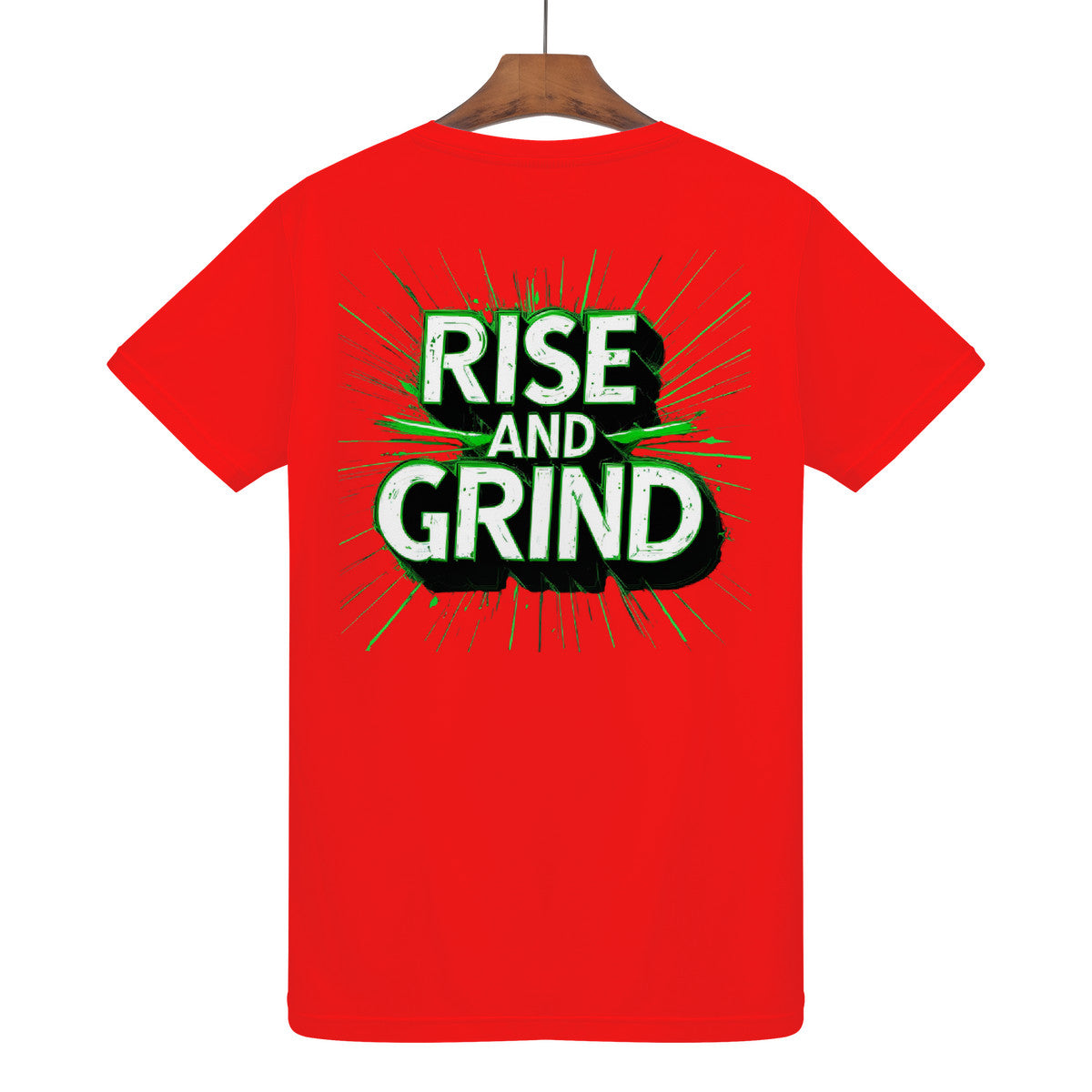 Rise & Grind T-Shirt- Red