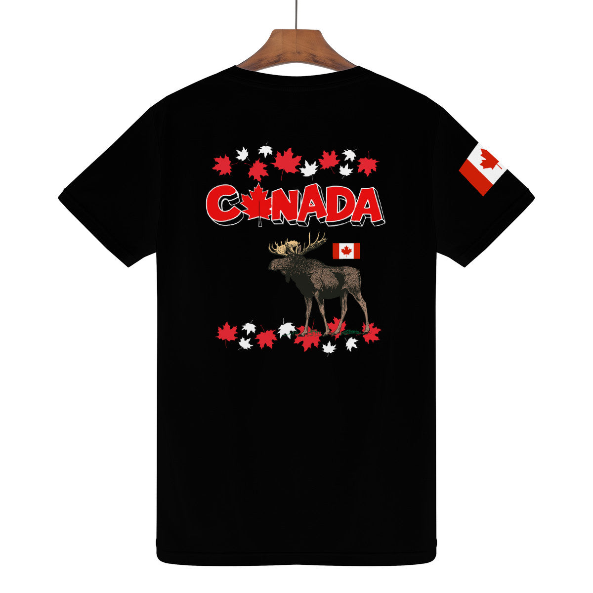 Loving Canada - Travel T-Shirt Black