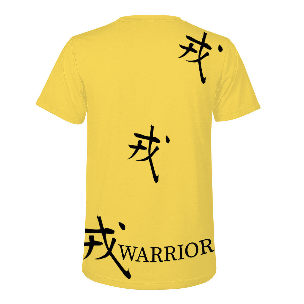 Japanese Warrior T-Shirt -Yellow