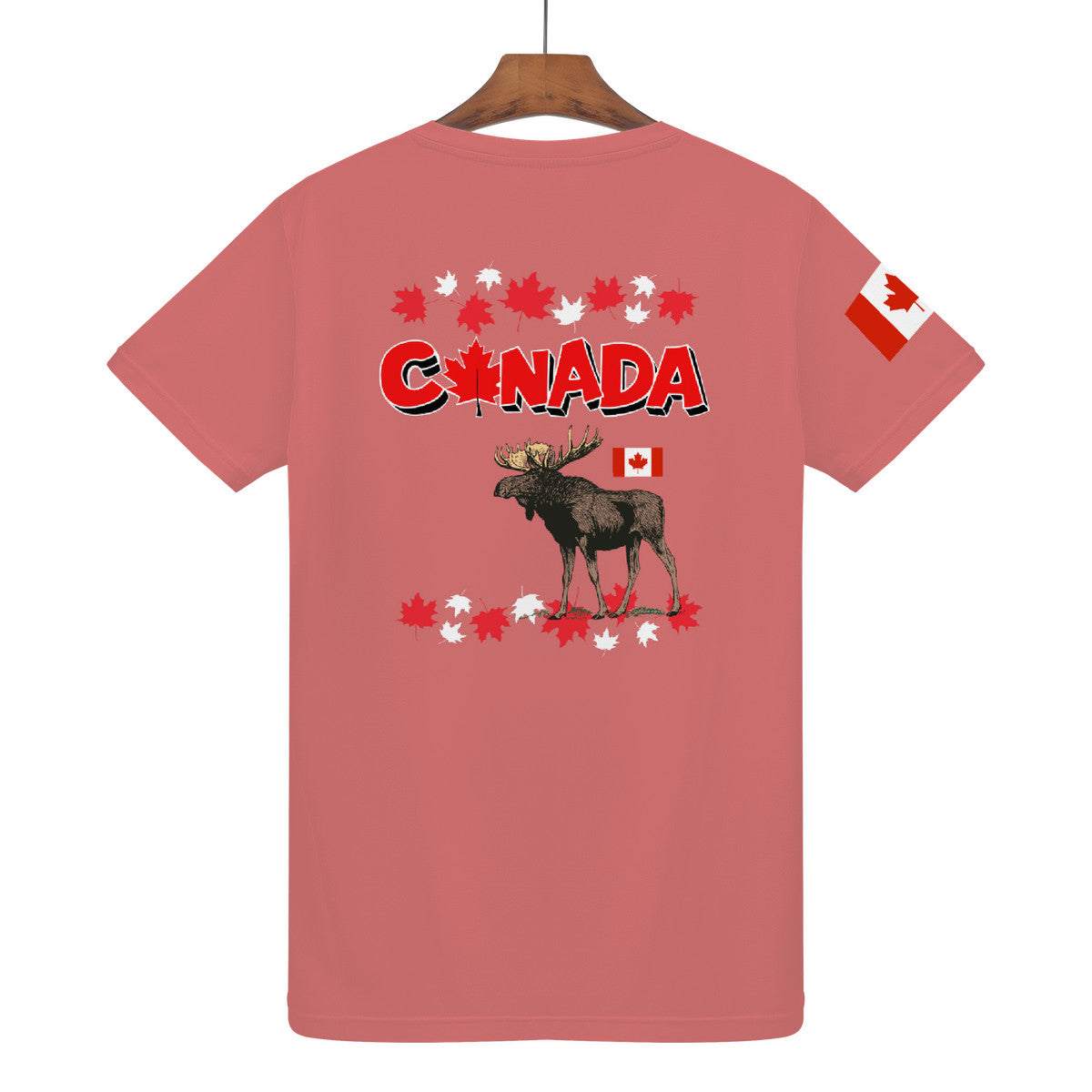 Loving Canada Travel - T-Shirt- Matte Fuchsia