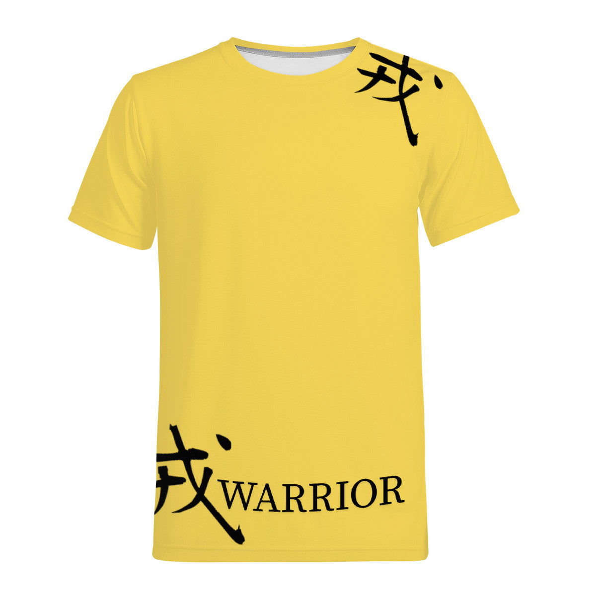 Japanese Warrior T-Shirt -Yellow