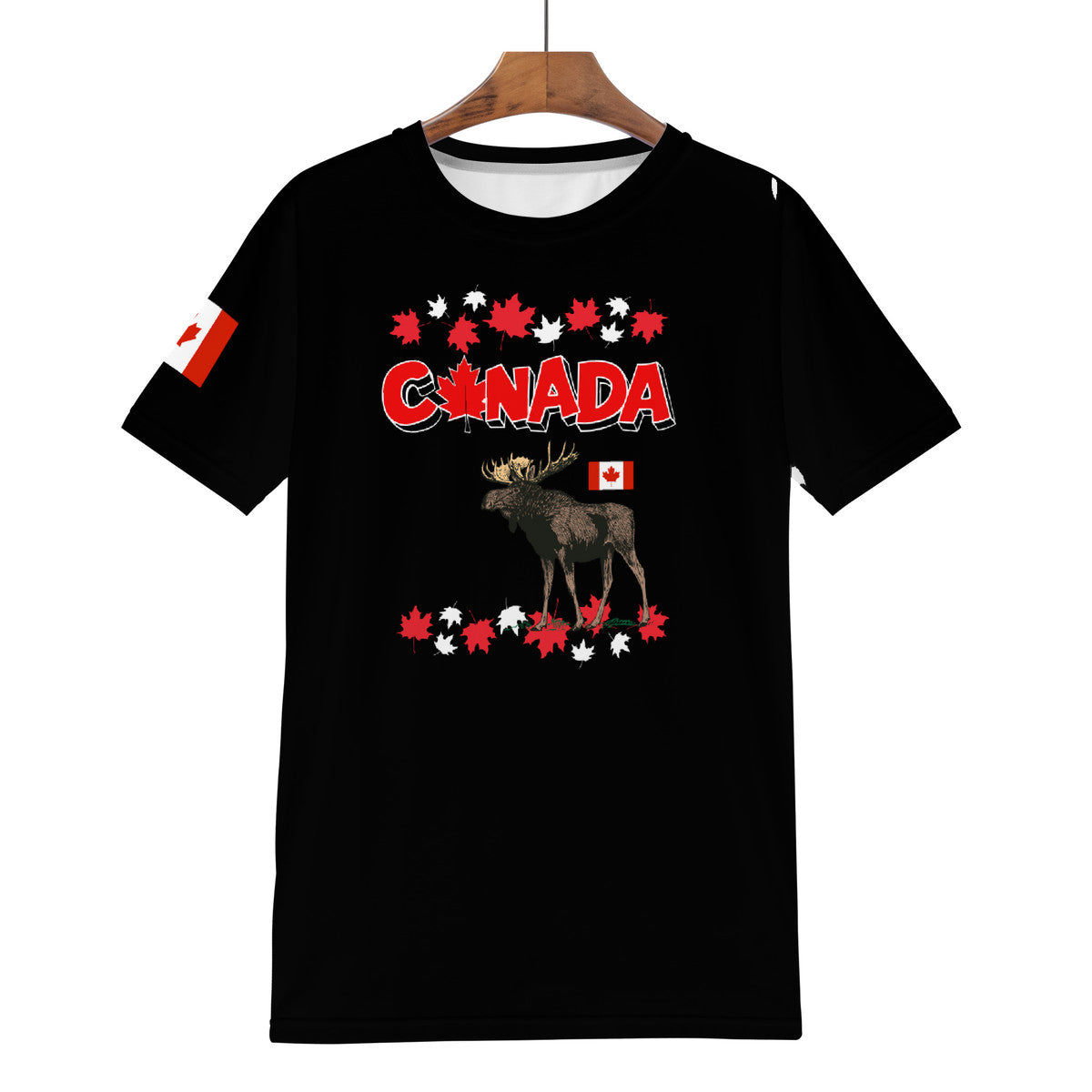 Loving Canada - Travel T-Shirt Black