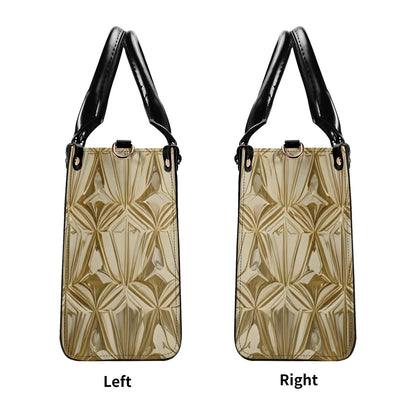 DonRucci Gold pattern designed Leather purse