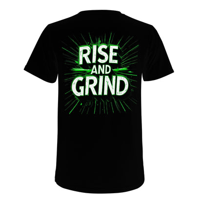 Rise & Grind T-Shirt- Black