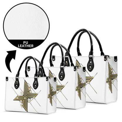 Limited Time! Women's Diamond Despair Handbag-Leather