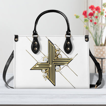 Limited Time! Women's Diamond Despair Handbag-Leather