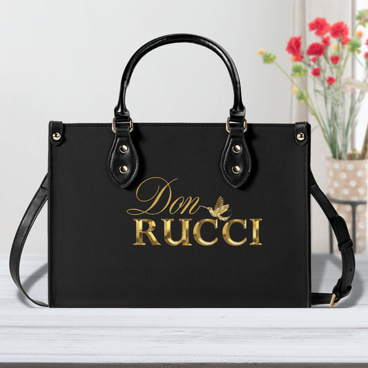 DonRucci Gold pattern designed Leather purse
