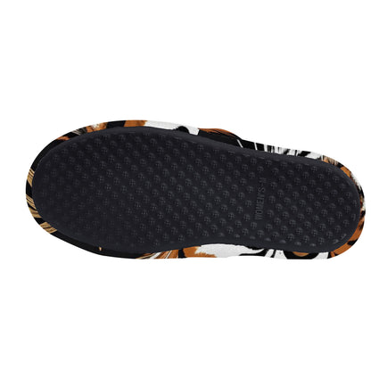 Tiger Print Slippers