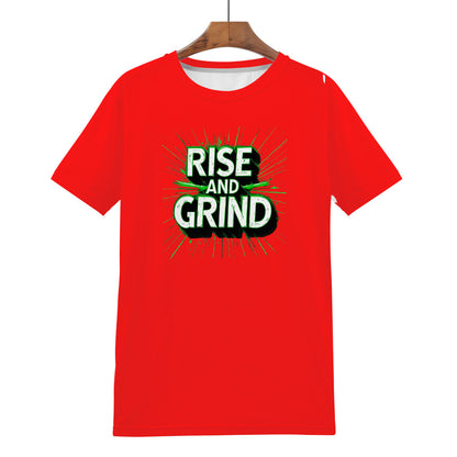 Rise & Grind T-Shirt- Red