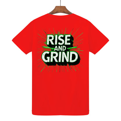 Rise & Grind T-Shirt- Red